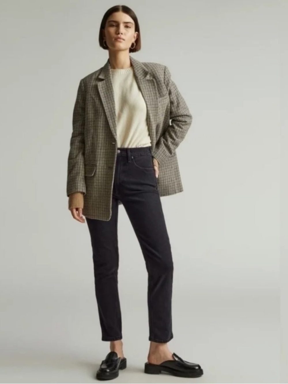 EVERLANE The Original Cheeky Jean Cropped NWT Size 24